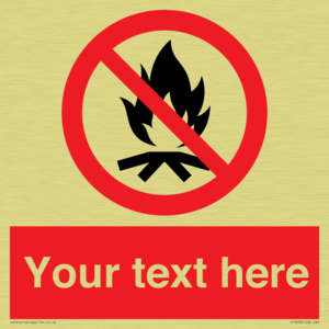 Custom prohibition No campfire